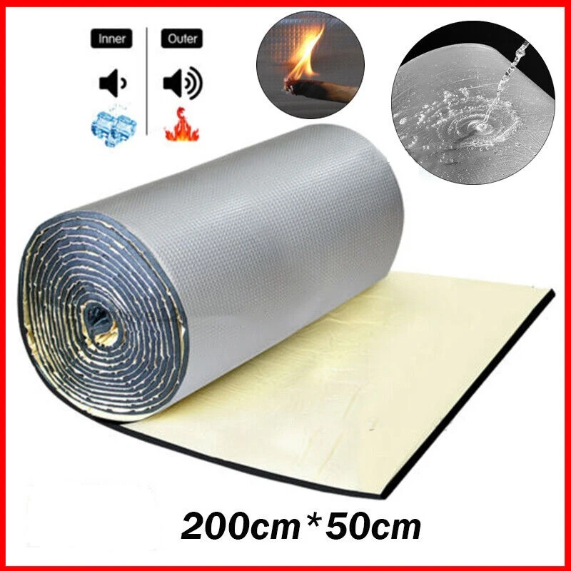 200x50cm Car Heat Protection Film Auto Heat Shield Insulation Hood