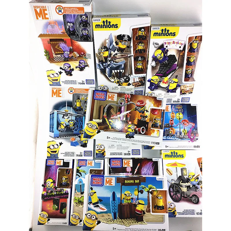 Блоки из м/ф «Гадкий мой», кукла, мини-Легион, модель в стиле мультфильма, детский подарок, коллекционные украшения