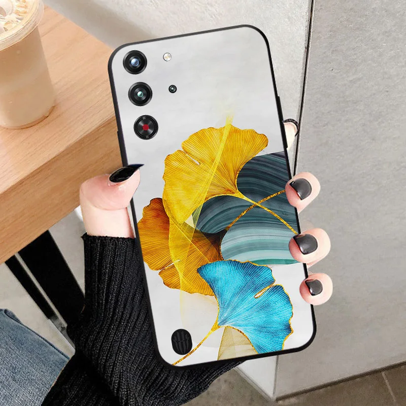 Luxury Shockproof Silicone Case for Red Magic 10 Pro - Fashionable Soft TPU Shell Cover