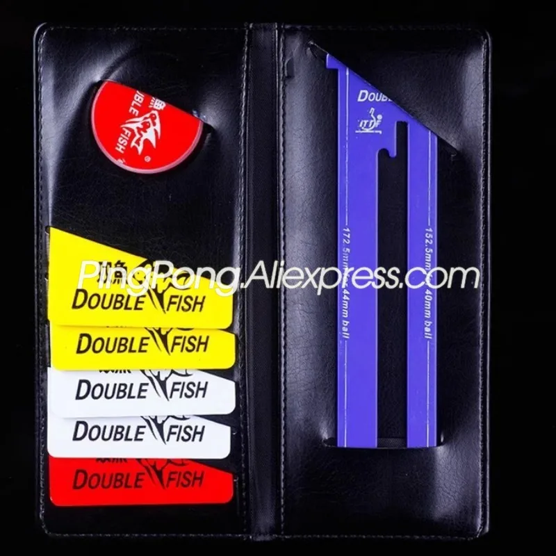 Double Fish Umpire Tools Set Official Table Tennis Games Ping Pong Measurer / Toss Pin / Yellow Card Umpire Tool Kit