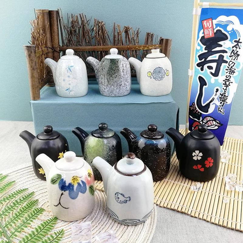 1/3 Pcs Japanese Style Soy Sauce Pot Japanese Sushi Vinegar Bottle Oil