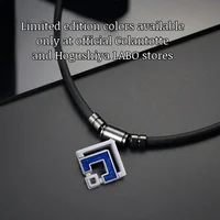 Collier d'énergie apaisante collier carré vitré collier apaisant en Silicone collier d'énergie magnétique collier en Silicone confort 1