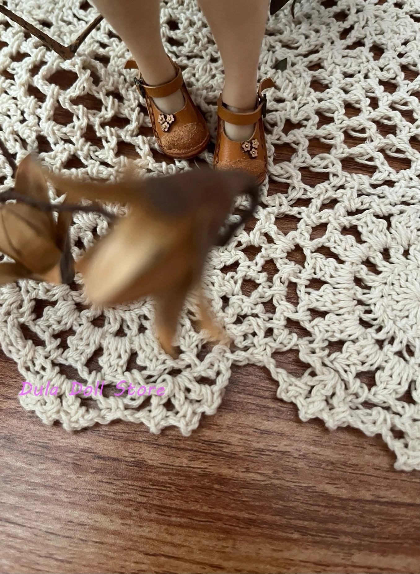2026 Dula Doll 브라이스 랜두두 랜다즈 ob24 ob22 인형용 수제 레트로 디스트레스드 컬러 블록 베이비 슈즈