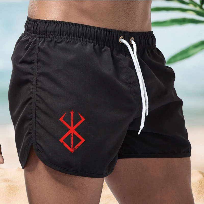 

Berserk Guts Men's Swim Trunks Swim Shorts Quick Dry Board Shorts Bathing Suit for Swimming Surfing Beach Water Sports Summer