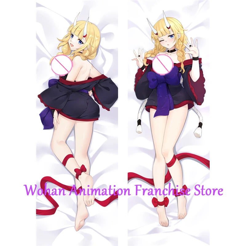 

Dakimakura Anime Pillow Cover Eiko Tsukimi Halloween Christmas Decoration Double-sided Print Life-size