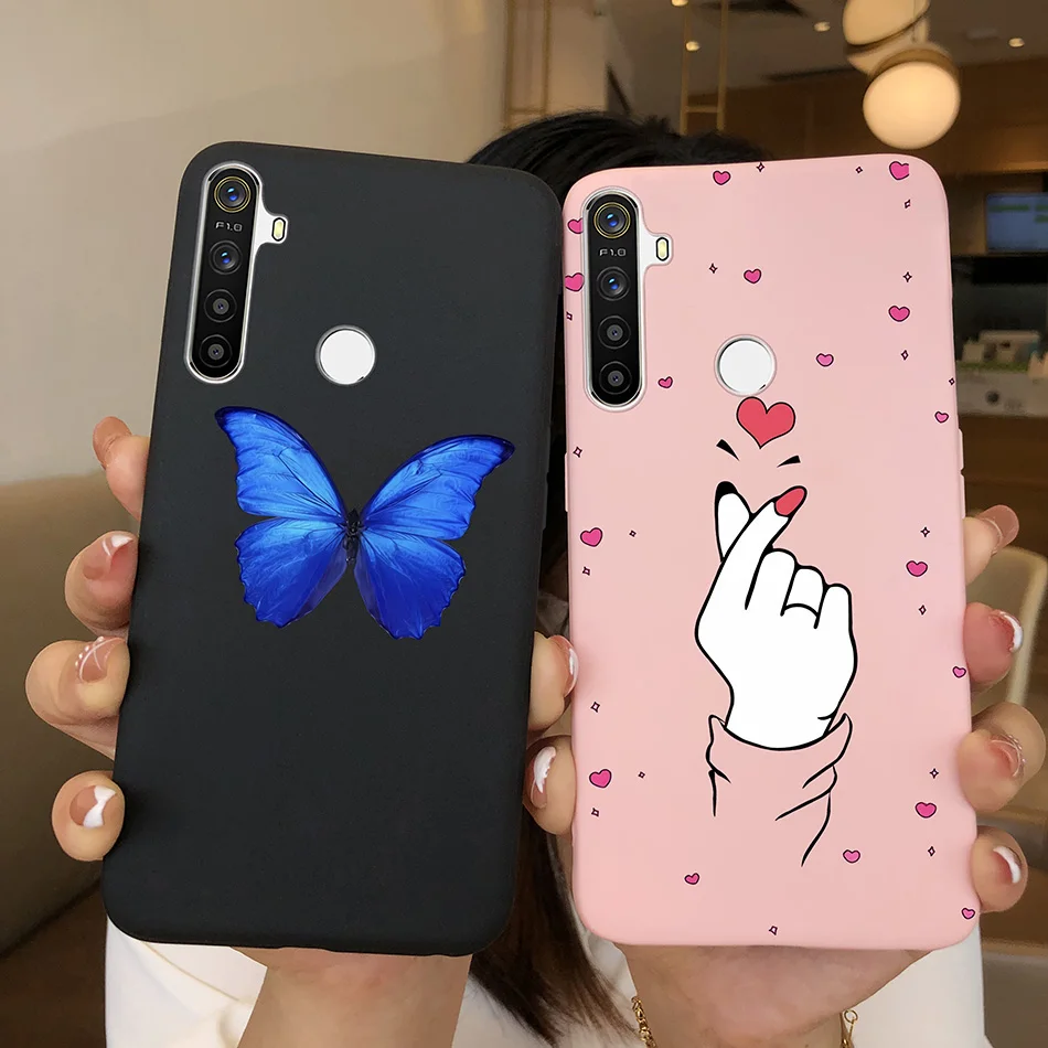Cute Soft Matte Bumper Back Cover Phone Case