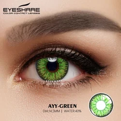 AMARA Vibrant Green Cosplay & Beauty Contact Lenses - Free Shipping (AYY - Green)