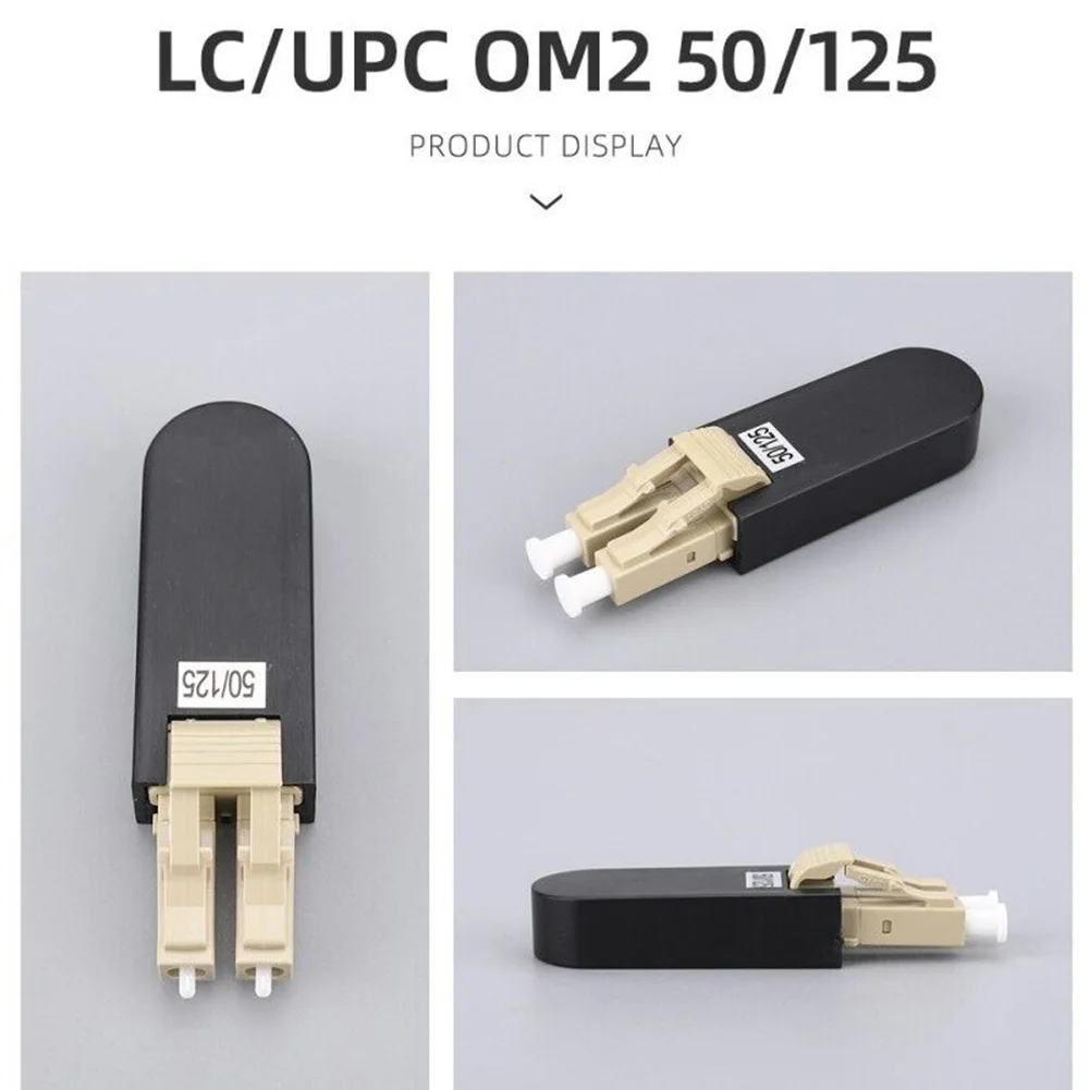 Fiber Loop Back SC/UPC LC/UPC Fiber Optical Loopback Adapter Single Mode SM/MM OM3 OM4 Double SC Optical Fiber Connector