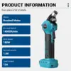 Electric Hammer Drill Cordless Nail Drill Hammer Screwdriver Adjustable Head Woodworking Power Tool for Makita 18V Battery 2