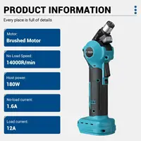 Electric Hammer Drill Cordless Nail Drill Hammer Screwdriver Adjustable Head Woodworking Power Tool for Makita 18V Battery 2