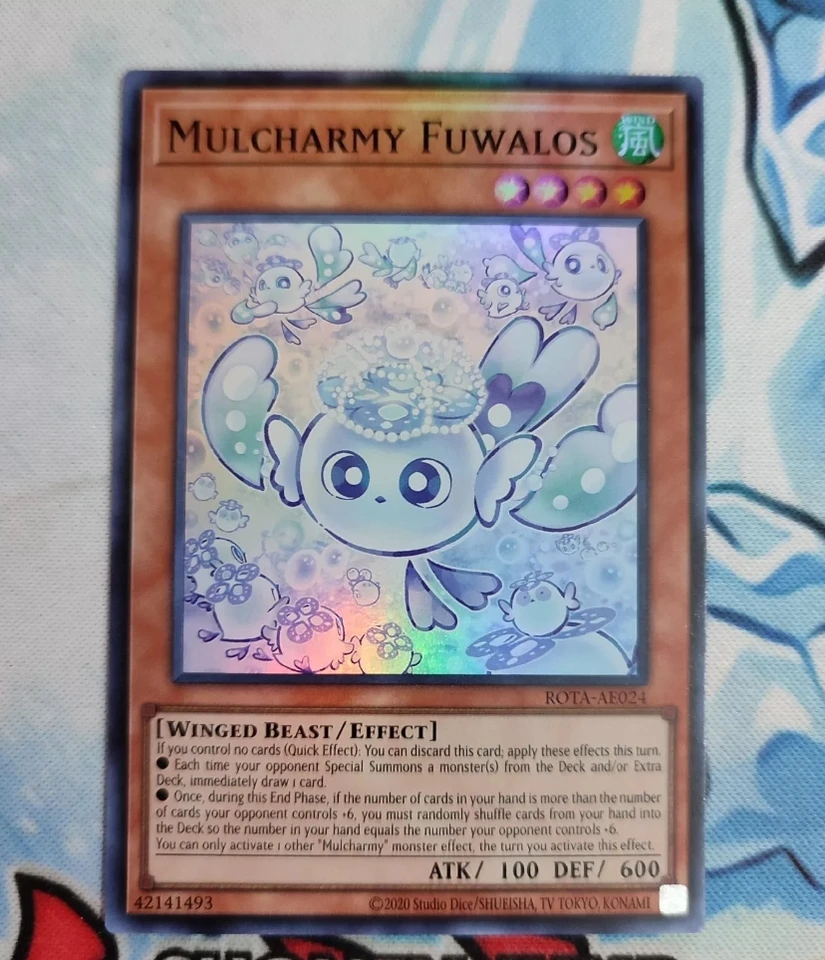 Yugioh KONAMI Duel Monsters ROTA-AE024 Mulcharmy Fuwalos