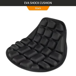 Comfortable Universal EVA Foam Motorcycle Seat Cover Cushion (Black 1pc)