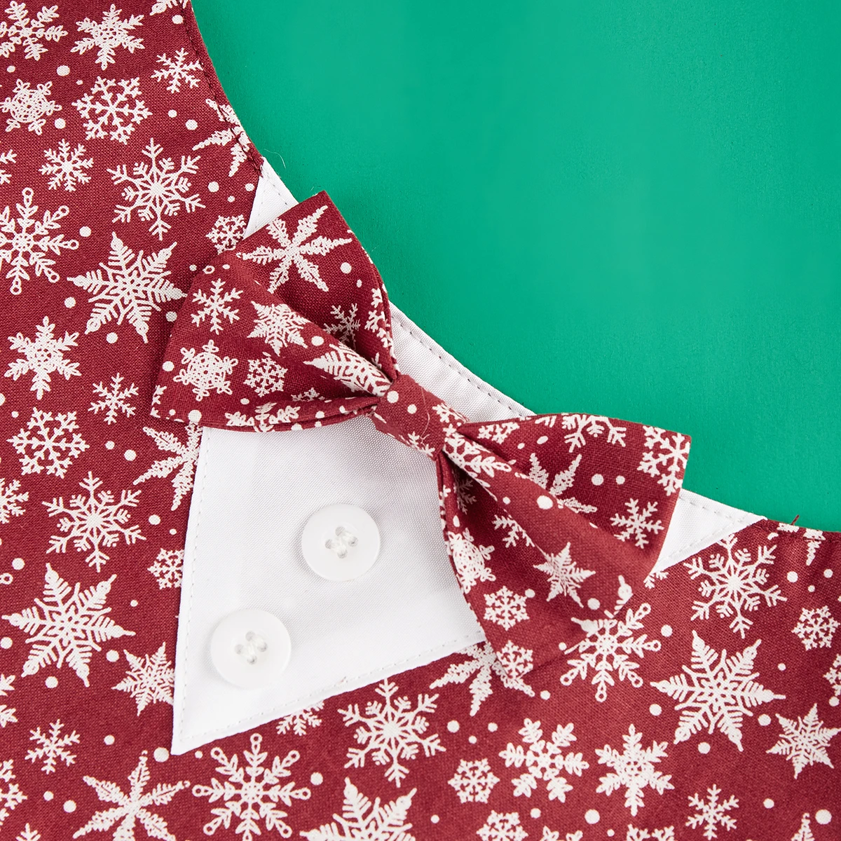 Sucado Welpenhalsband, Haustier, leichter Kragen, Smokinganzug, Weihnachtsmann-Aufdruck, Weihnachtsbandanas für Hunde, Neujahr, Urlaub, Cosplay, Schal – Detail 9