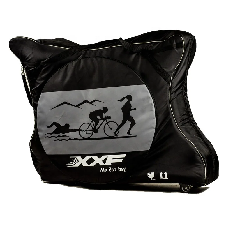 

Nylon 1680D Large load soft bicycle transport bag bike bag bicycle carrying case bicycle travel case