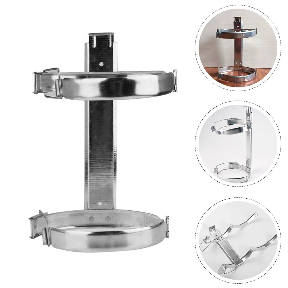

Fire Extinguisher For Home Household Holder Metal Equipment Rack Iron Wall Accessory for Home