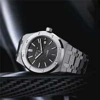 FEICE New Men's Automatic Mechanical Watch Skeleton Luminous Watch Waterproof Sapphire Mirror Luxury Stainless Steel Wristwatch 2