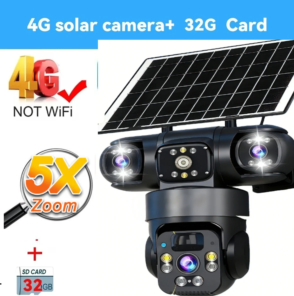 3 Lens 4G Cam 32G