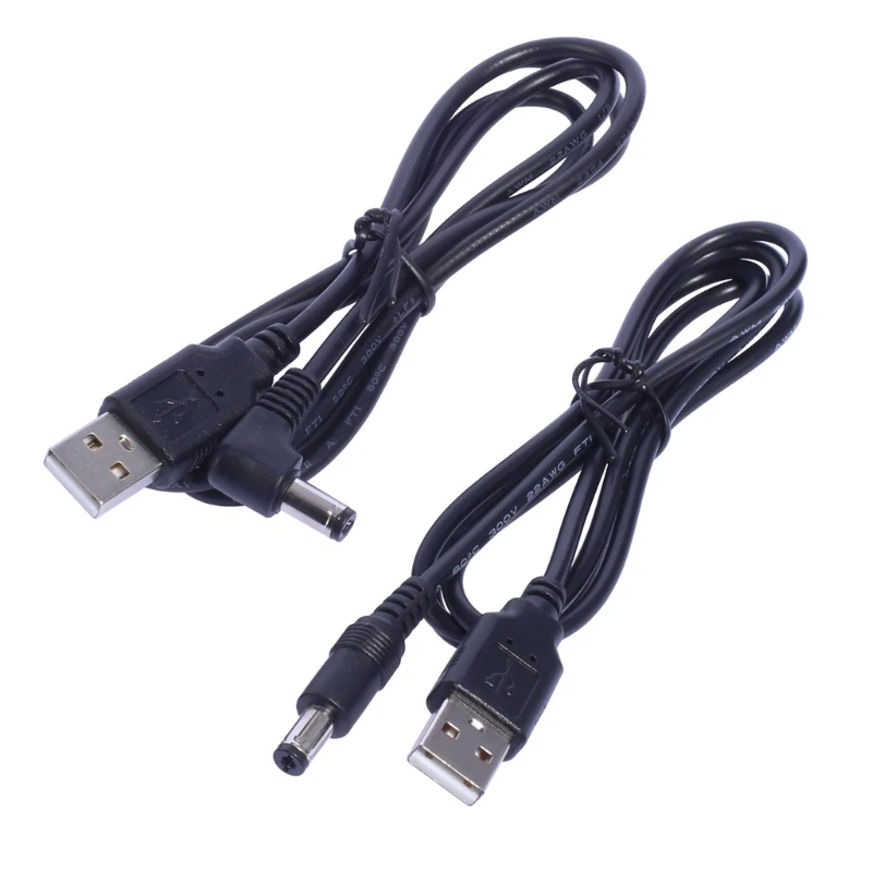 

Heavy Duty USB to DC5.5 x 2.1mm Cable for Monitoring Equipment 1meter
