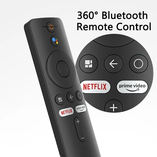 샤오미 미 TV 스틱 4K 안드로이드 TV 11 HDR 쿼드 코어 휴대용 스트리밍 미디어, 2GB RAM 8GB ROM 블루투스 5.0, 와이파이 구글 어시스턴트 3