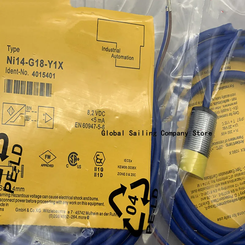 

3pcs New proximity switch Ni14-G18-Y1X