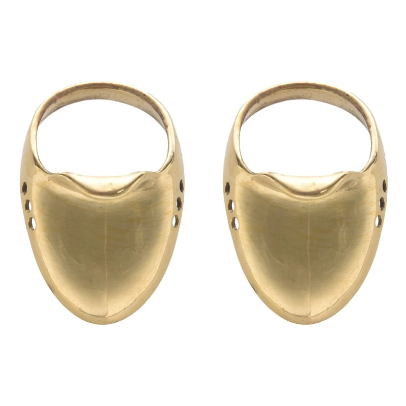 

2X Archery Thumb Finger Protective Archery Thumb Ring Finger Protector 21 X 22Mm