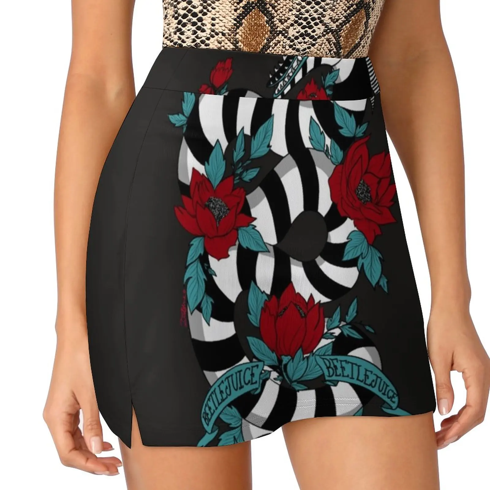 

Beetlejuice Classic Light proof trouser skirt Sexy mini skirt Women's summer dress