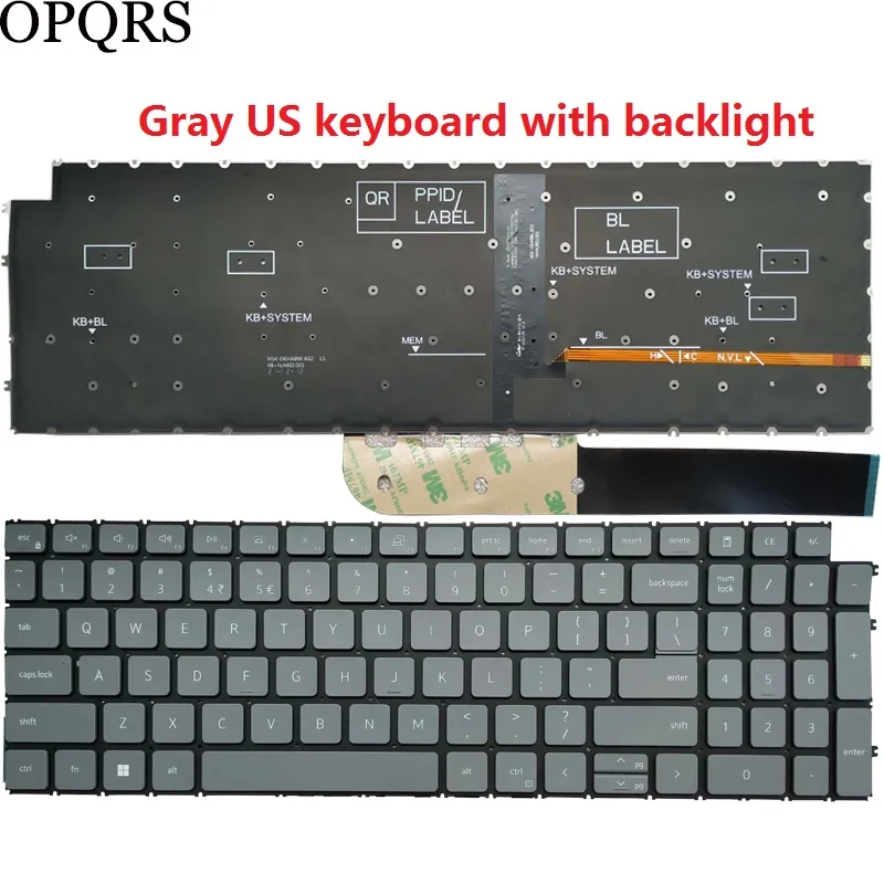 gray US backlit
