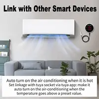 Tuya WiFi Temperature Humidity Senor External Probe 3M With LCD Screen Remote Alarm Indoor Thermometer Hygrometer Smart Life APP - Image 3