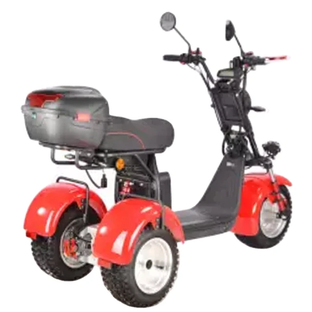 Tricycle électrique double 4000W Nouveau scooter de mobilité CEE à