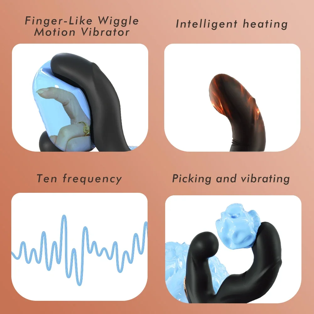 Vibrador Massageador de Próstata Melo Love Levett
