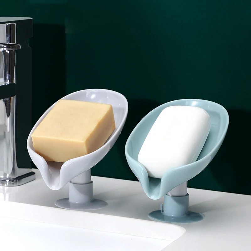 

Suction Cup Soap Dish Base For Bathroom Container Shower Holder Accessories Travel For Bath Plastic Storage Gadgets Toilet
