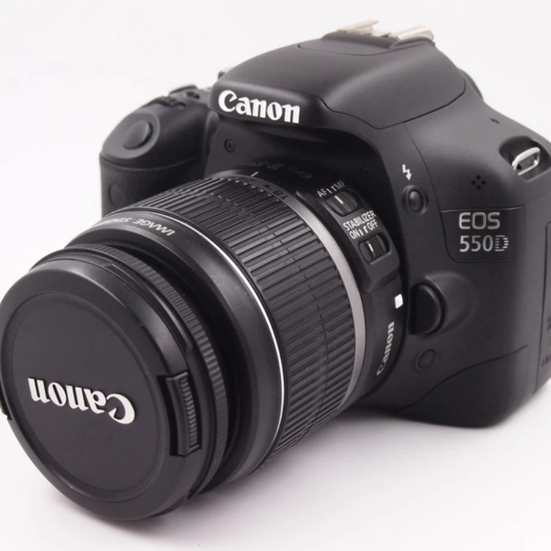 Verbanning Kerkbank Parasiet USED Canon EOS 550D 18 MP CMOS APS C Digital SLR Camera with 3.0 Inch LCD  and with EF S 18 55mm f/3.5 5.6 is II Lens| | - AliExpress