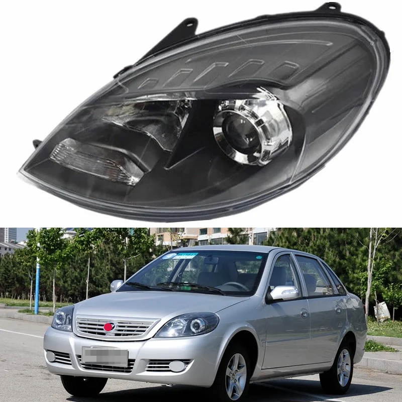 

For Lifan 520 2010 Headlight assembly high beam headlight turn signal low beam headlight width indicator light Auto parts