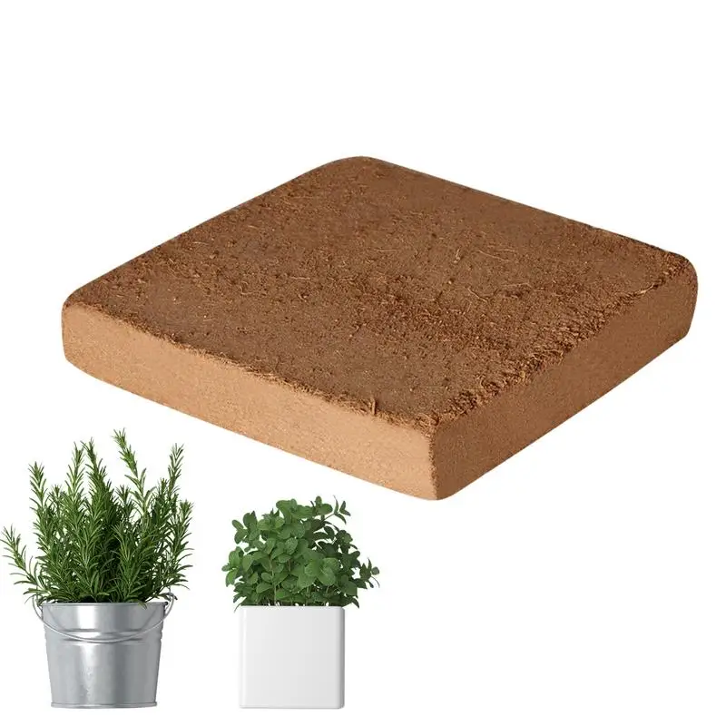 

Coconut Coir Bricks Organic Coconut Bricks for Plants Compressed Gardening Coconut Fiber Brick Coconut Bricks for Raised Garden