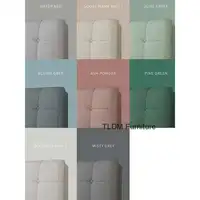 Backrest Soft Bag Bed Headboards for Hotel Headboards American Flannel Cloth Skin-Friendly Light Luxury Household Bed Headboards 6