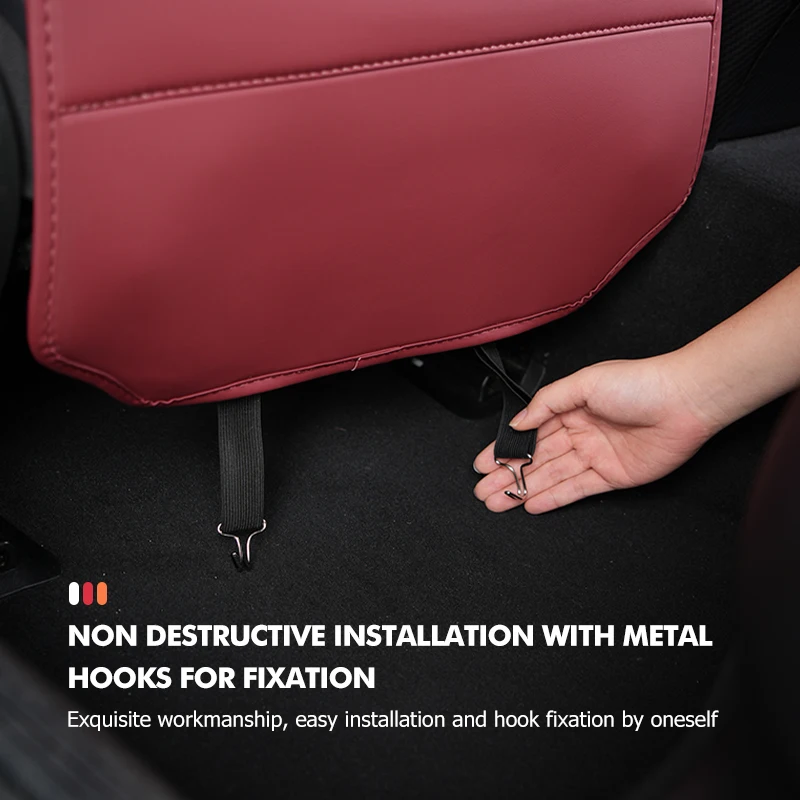 링크앤코 01 PHEV 02 03+ 05 06 09 PHEV 09 MHEV 차량용 시트 등받이 보호 매트, 먼지 방지 킥 방지 패드 액세서리