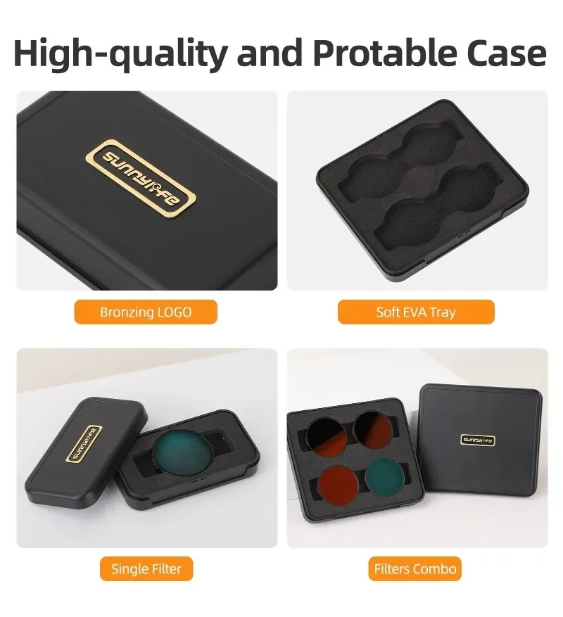 Description Picture 6 of itemLens Filter for DJI OSMO Action 5 Pro/4/3 MCUV CPL ND8/16/32/64 ND8/PL Adjusable Filter Set Action Camera Accessories