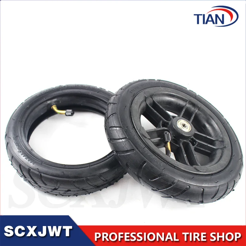6mm 8mm 10mm inner hole Good quality wheel 200x45 wheel 8 inch Castor Wheel with Tyre & Tube motorcycle parts electric scooter
