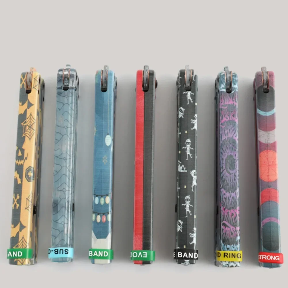 Training Butterfly Knife POM Plastic Material Balisong Flipper Trainer CNC Cutting No Edge Safe Outdoor