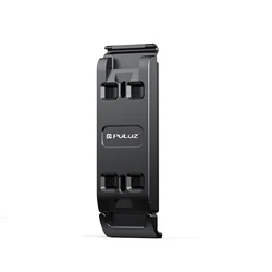 PULUZ Aluminum Alloy Vertical Shooting Magnetic Quick-Release Battery Side Interface Cover for Black color