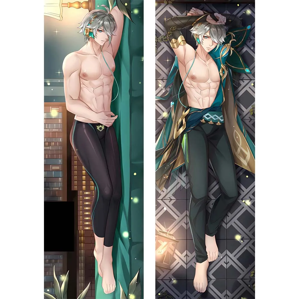 

Tighnari Dakimakura Pillowcase Genshin Impact Anime Game Hugging Body Pillow Case Double-Sided Pillow Peachskin Pillow Otaku