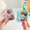 Sharkbang Full Set 3 Holes Binder Photo Album/ Agenda Notebook Dairy Kawaii Bear Rabbit Notepad 10pcs Sleeves School Stationery 6