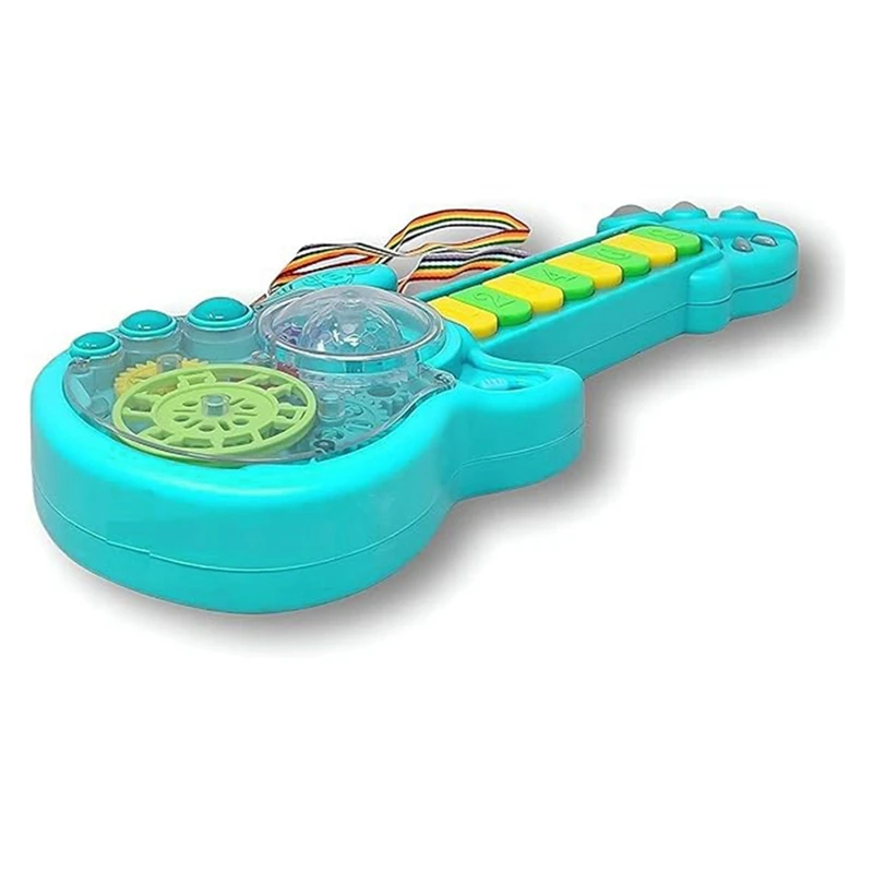 New-Musical Guitar For Toddlers, Musical Guitar With Flashing Lights And Sounds, Violin Played By Babies And Toddlers