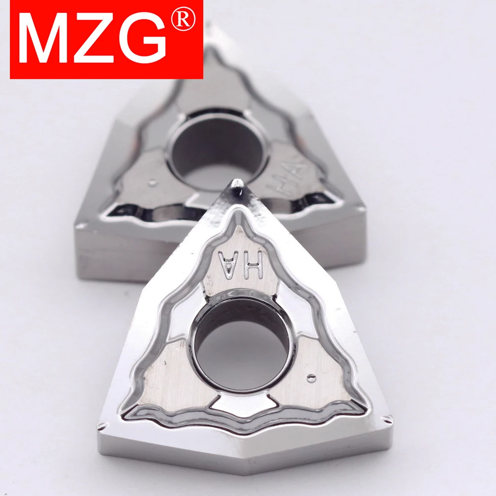 MZG 10pcs WNMG 080402 060412 HA ZK01 HS MT TS ZN60 CNC Turning