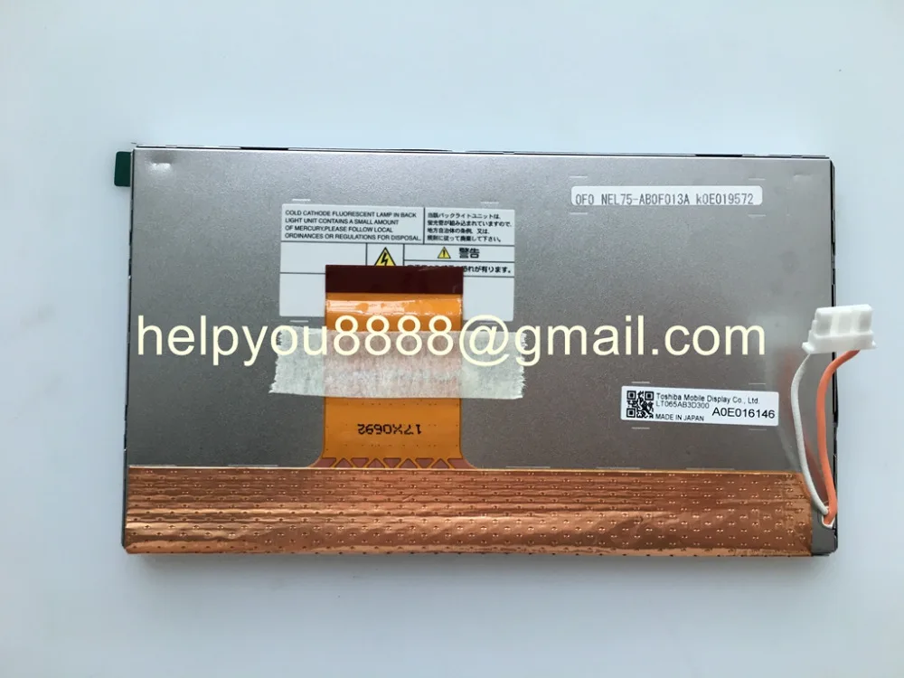 ЖК-дисплей 6 5 дюйма LTA065B0F0F LT065CA45300 LT065AB3D300 экран для Mercedes NTG2.5 Comand автомобильная