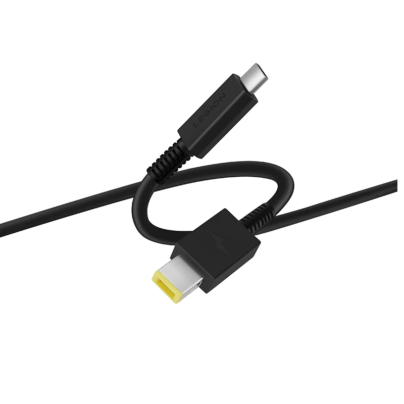 레노버  리전 GaN 어댑터 C170W (C-Slim 사각 포트 케이블 포함) 170W 노트북용, GeekPro PD QC 3.0 PPS 샤오신 호환