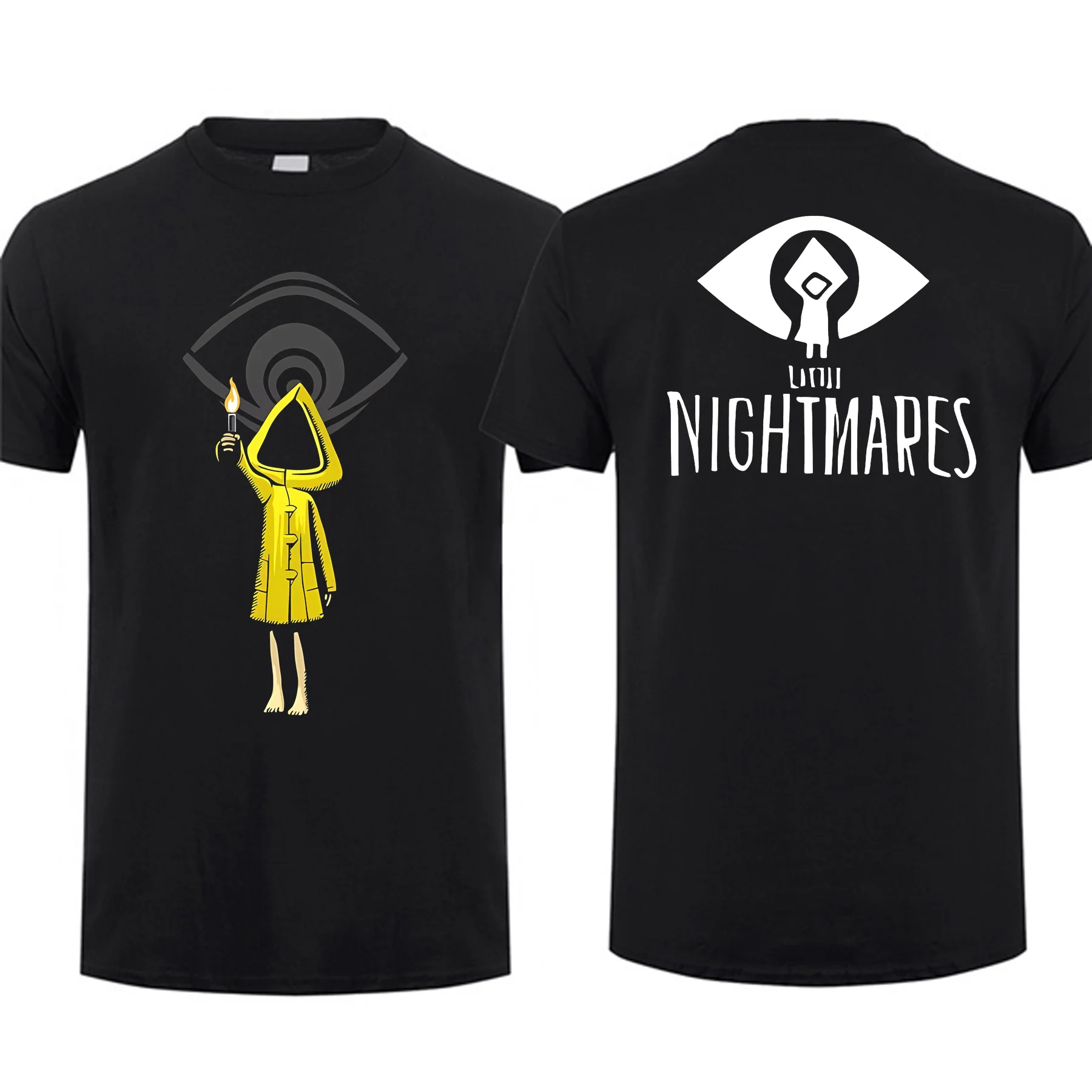 

2023 Fashion Tees Men t shirt Casual Little Nightmares Six T-shirt Graphic Oversized Sports Tops Breathable Streetwear S-3XL