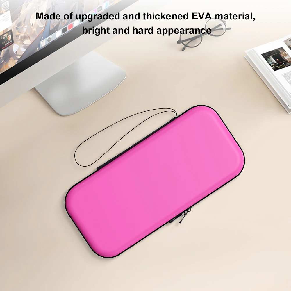 Travel Storage Pouch Portable Storage Bag EVA Hard Shell Carrying Handbag for Nintendo Switch 2 Game Consoles Accessories