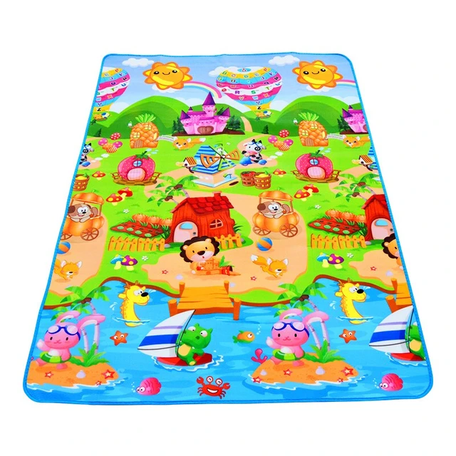 Alfombra de juegos EPE para bebé, colchoneta de actividades, gimnasio,  gateo, suelo, juguetes de espuma Eva, 120x90cm - AliExpress