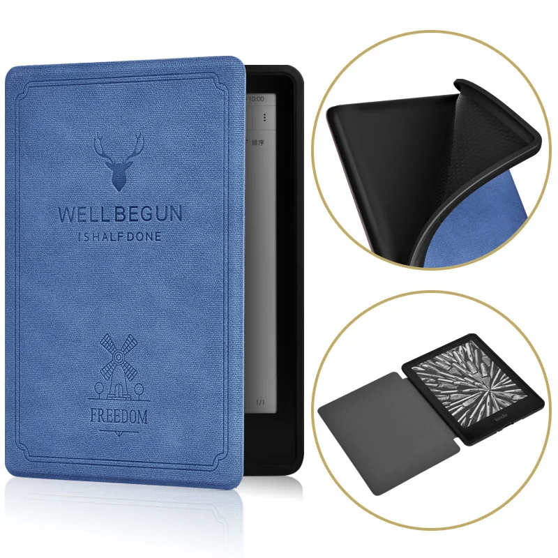 Premium Smart Case for Kindle Paperwhite - Elegant e-Reader Protection Cover